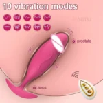 10 vibration mode prostate massager