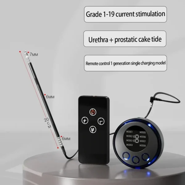 20cm vibrating urethral plug