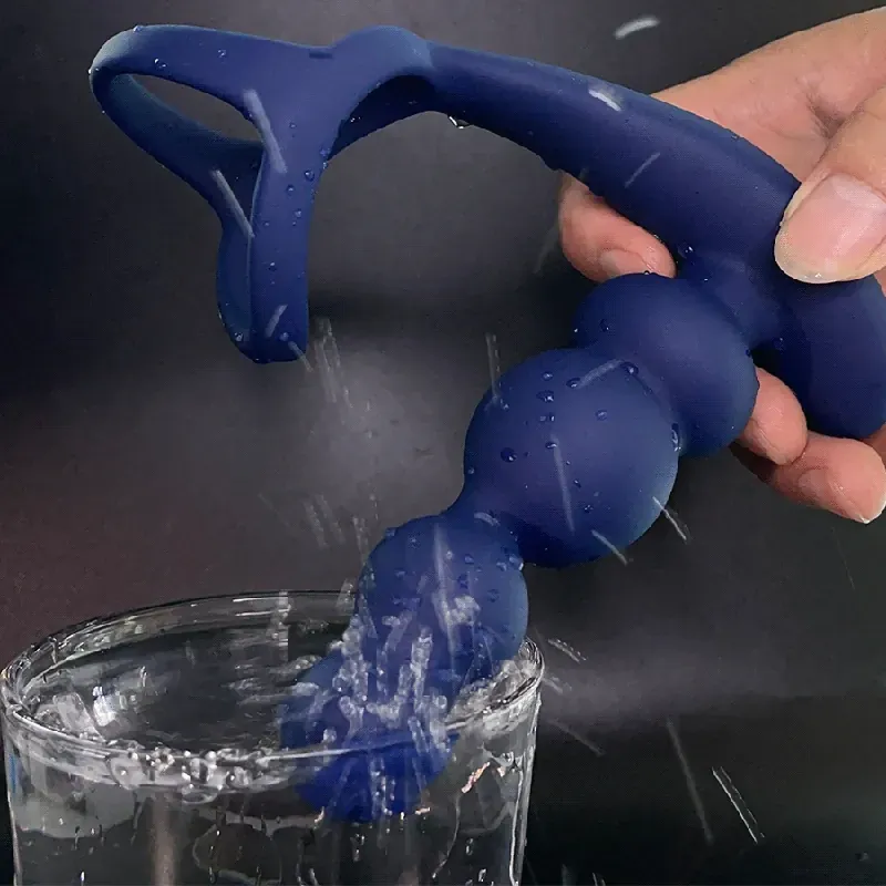 360 rotating dual motor anal plug