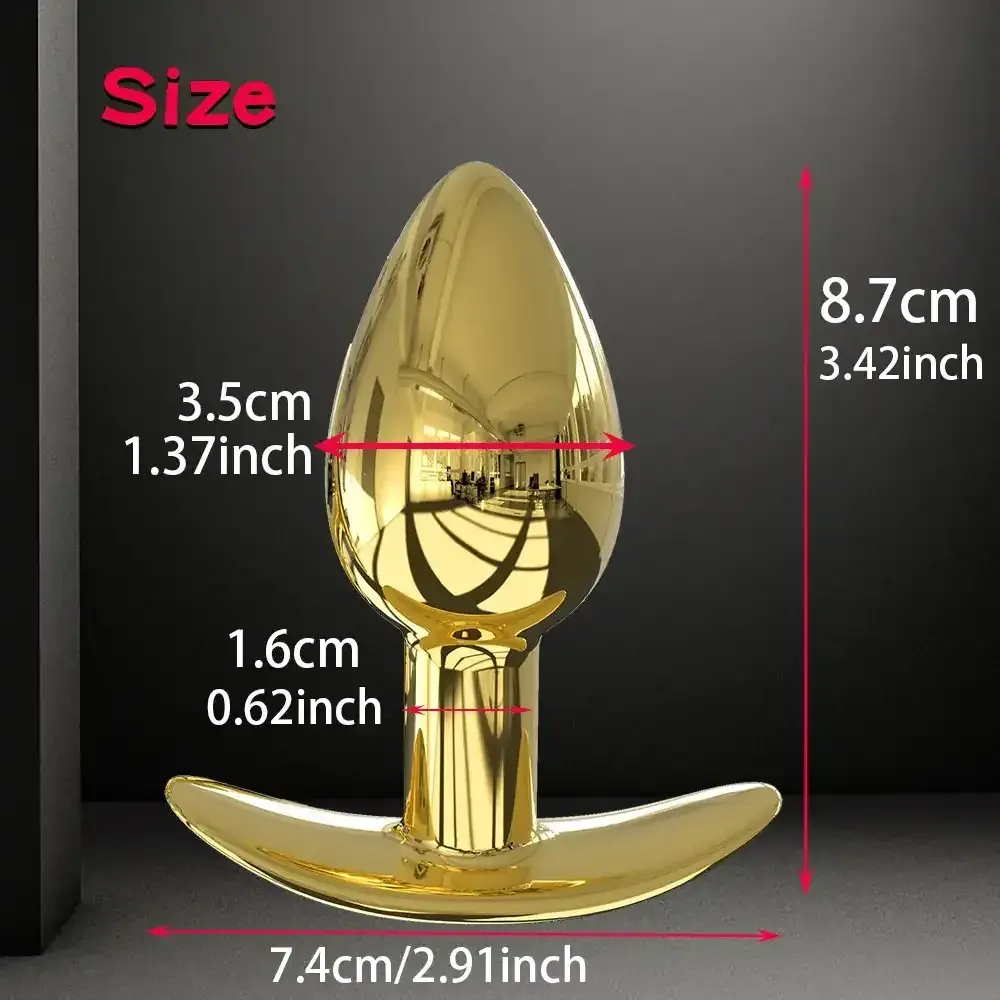 abs vibrating anal plug ten modes