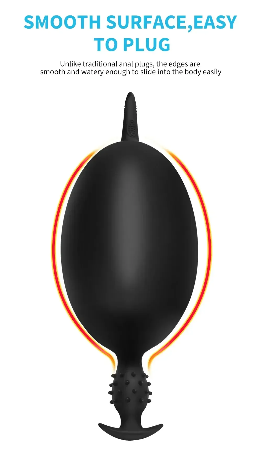 adjustable anal plug for g spot