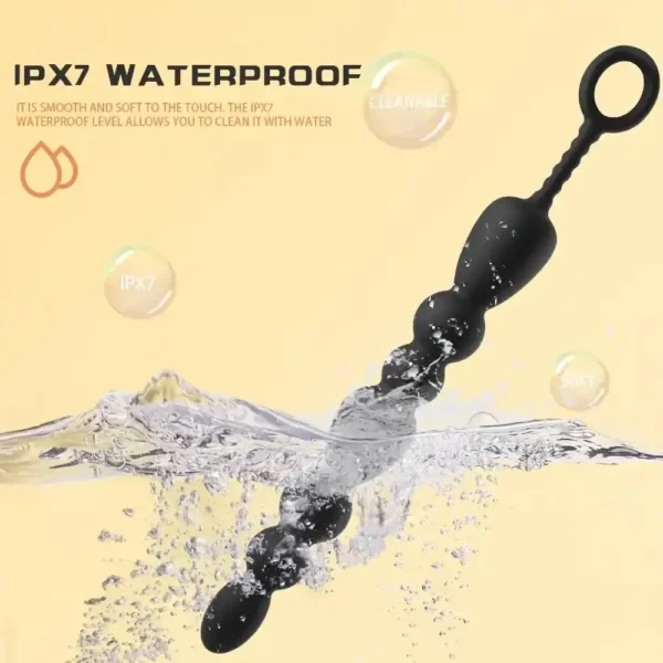 anal beads butt plug set waterproof