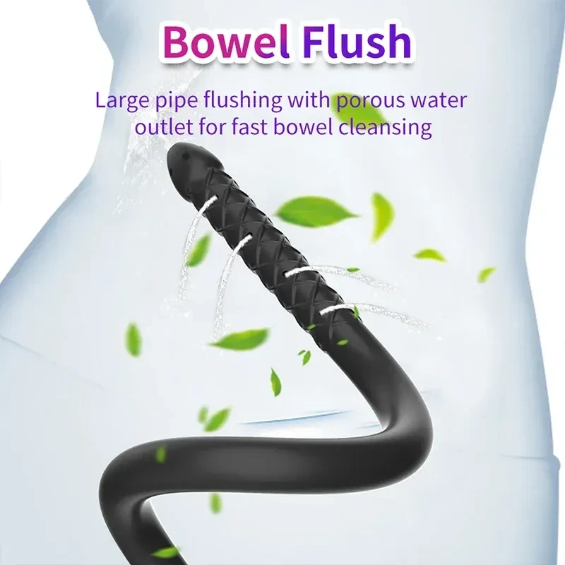 anal cleansing plug soft silicone