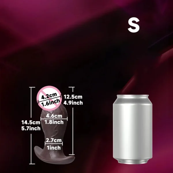 anal dildo with a spot stimulation