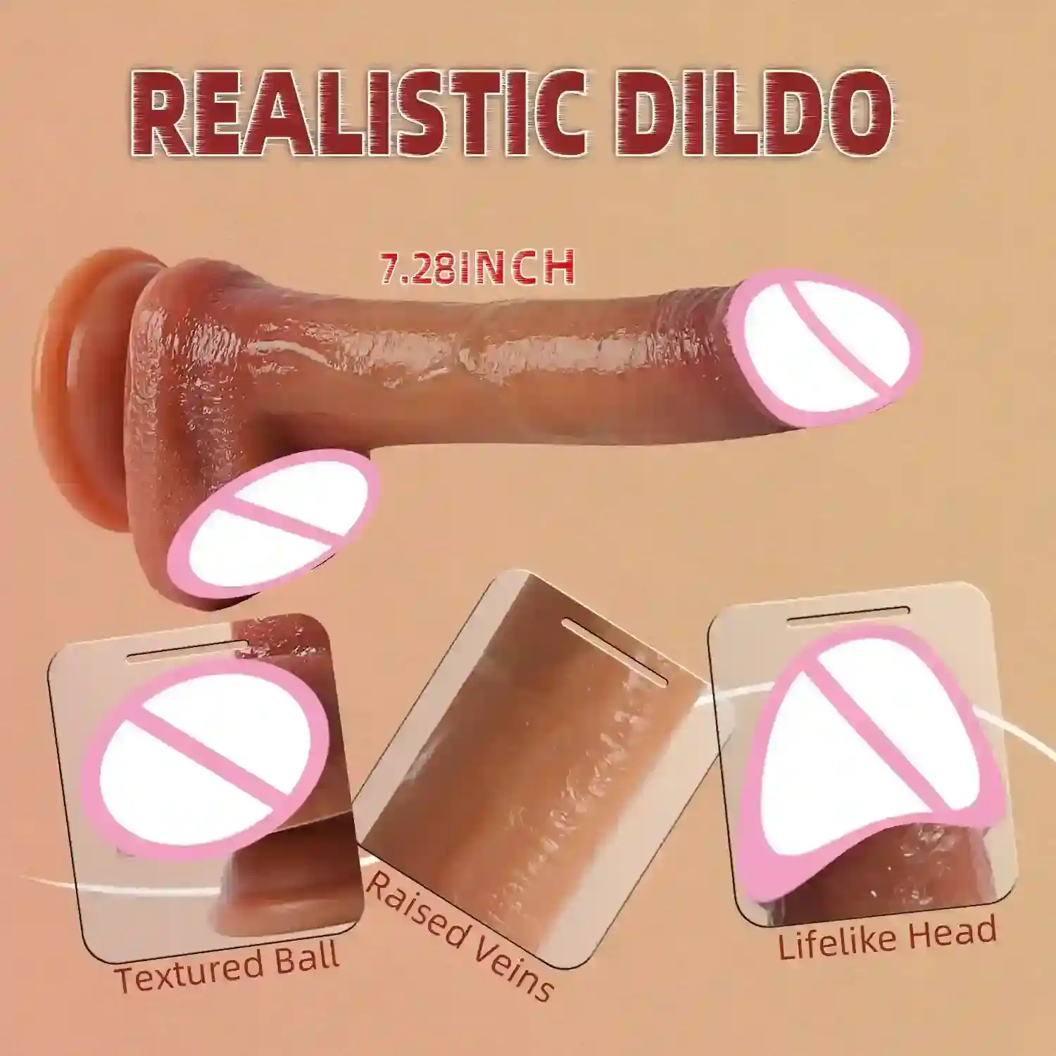 anal dildo with suction cup base