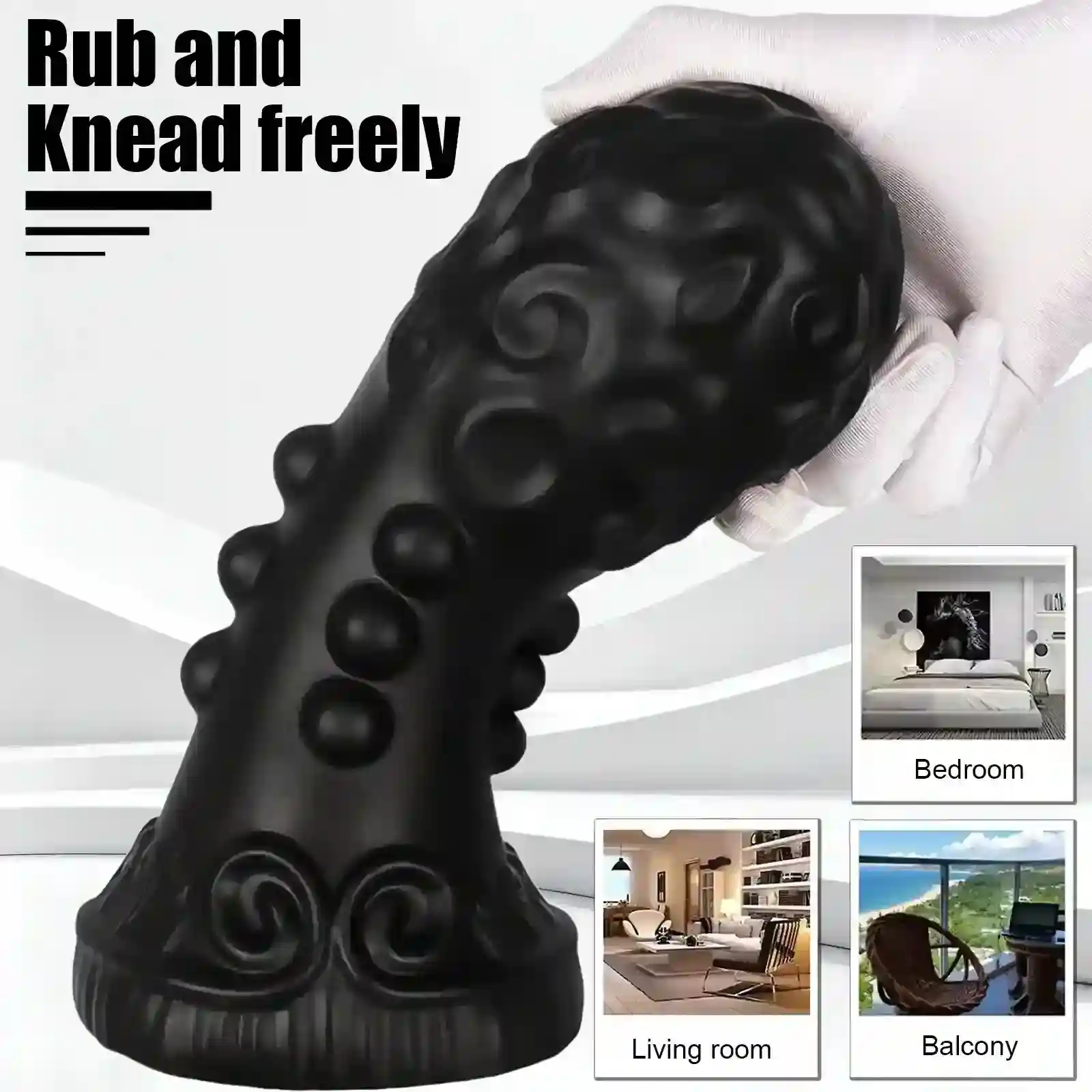 anal fantasy toys plug black