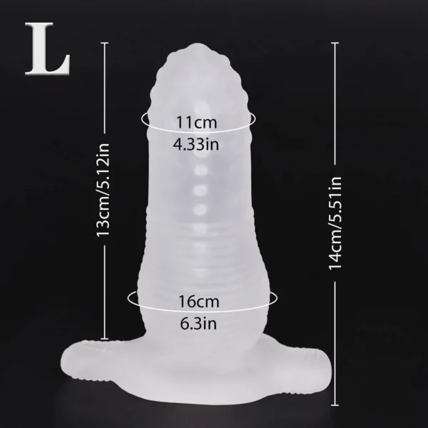 anal plug flexible size large
