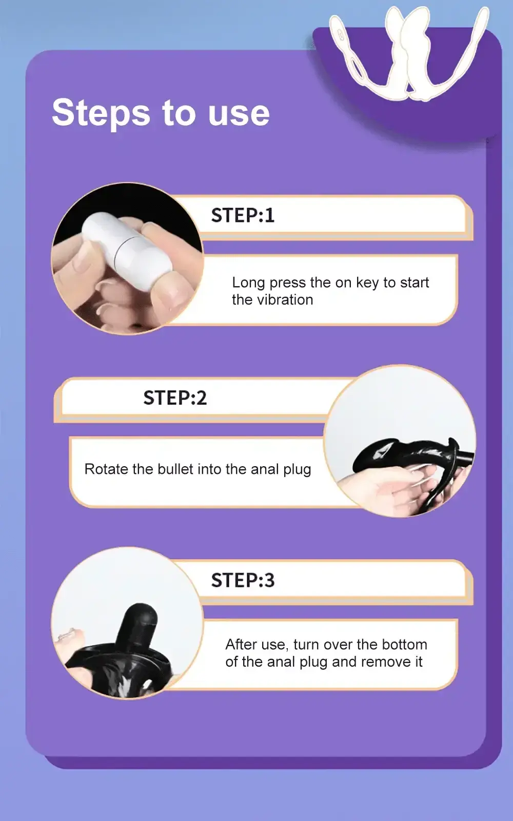 anal plug prostate play toy