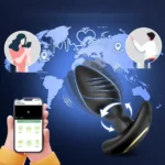 anal plug with rotation and vibration