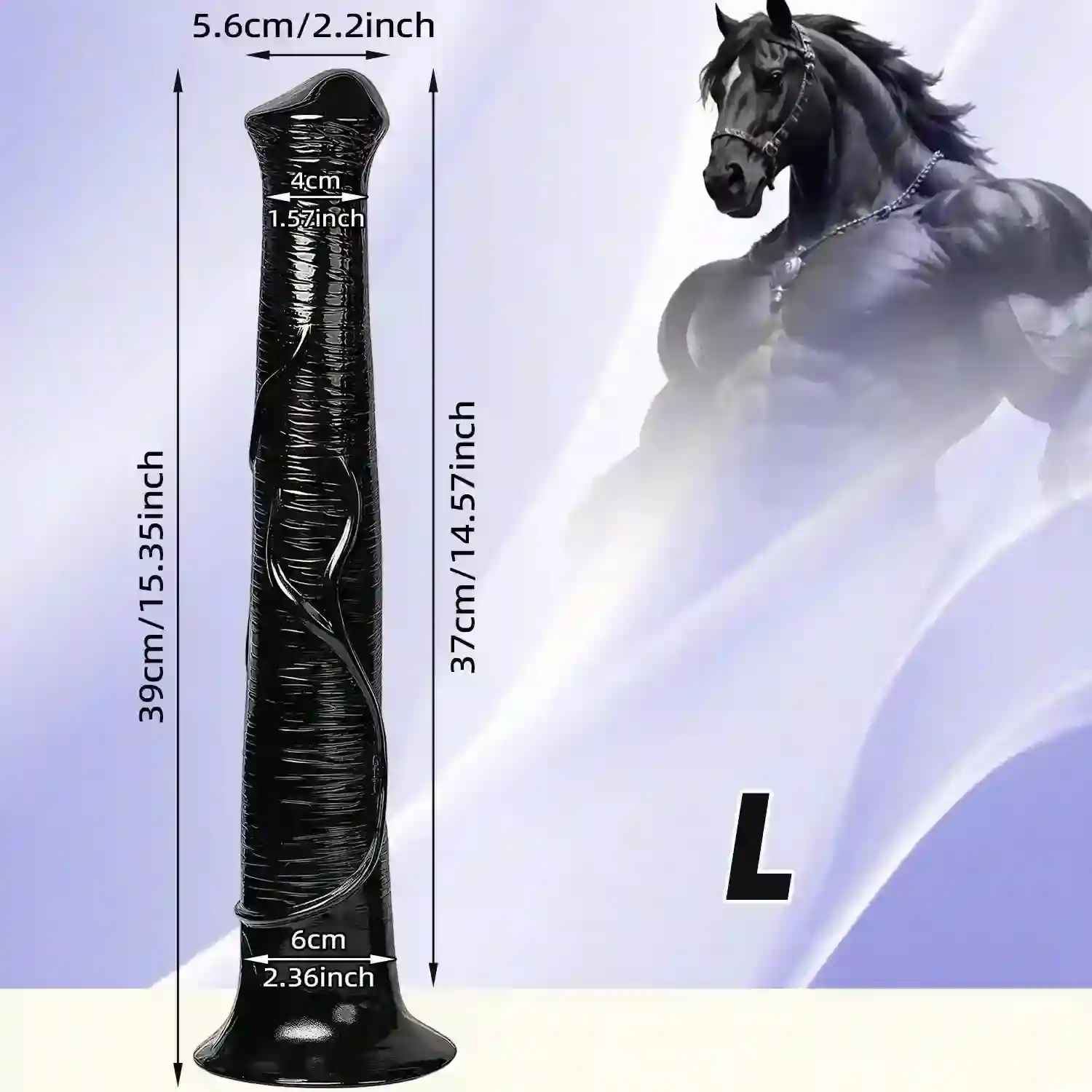anatomical horse dildo prostate massager