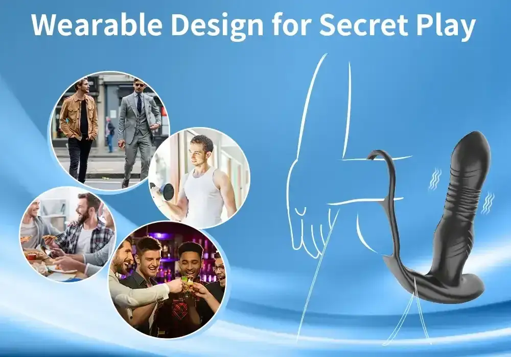 app control anal vibrator for men