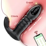 app control prostate massager vibrator
