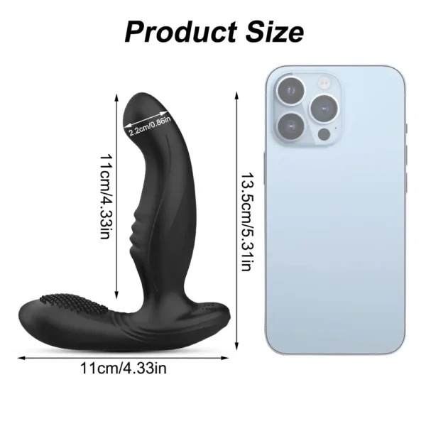 app controlled anal prostate massager