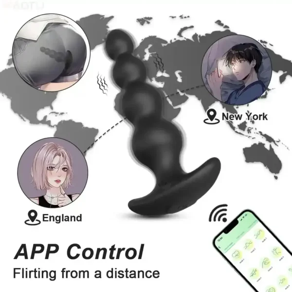 app controlled anal prostate toy