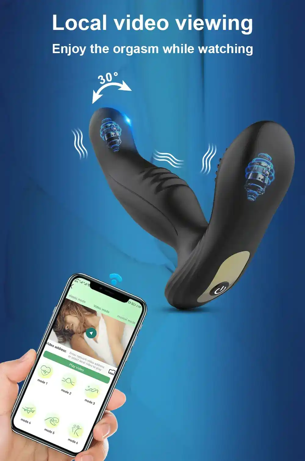app controlled anal sex toy