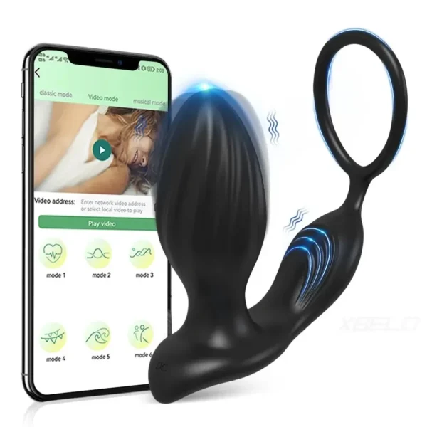 app controlled prostate anal toy