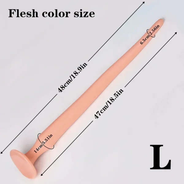 black ergonomic prostate plug