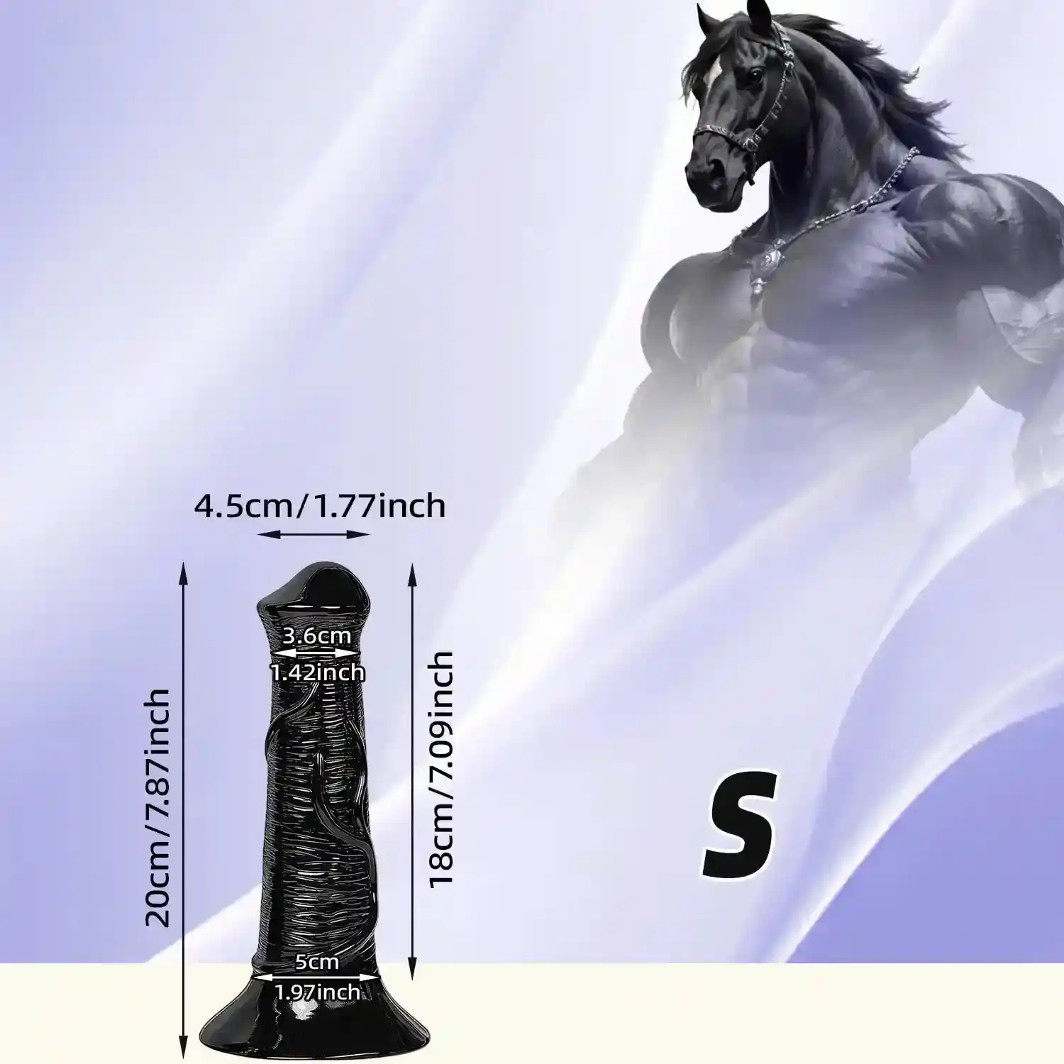 black pvc anal plug prostate