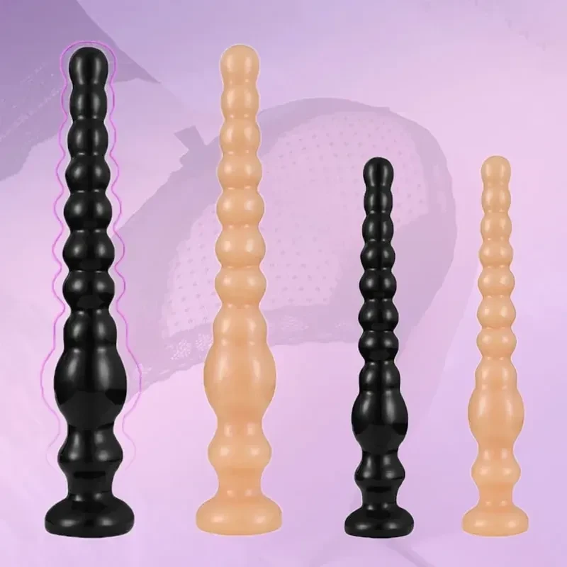 black silicone prostate anal toy