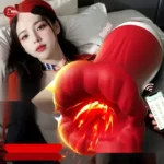 black silicone tpe app masturbator