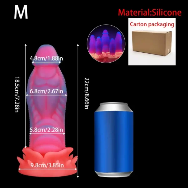 body-safe silicone anal dildo