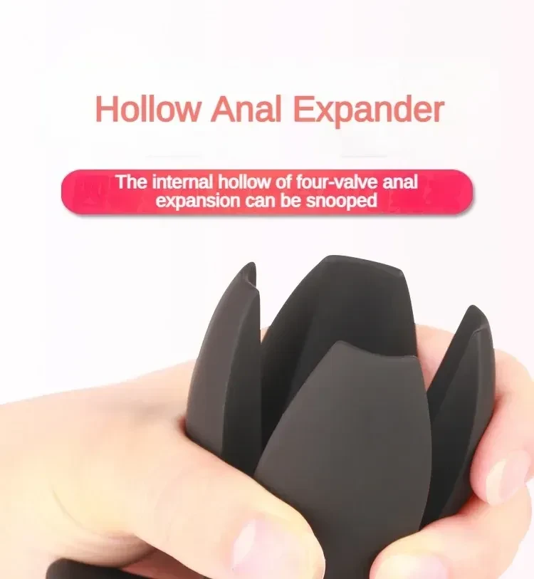 body safe silicone anal dilator