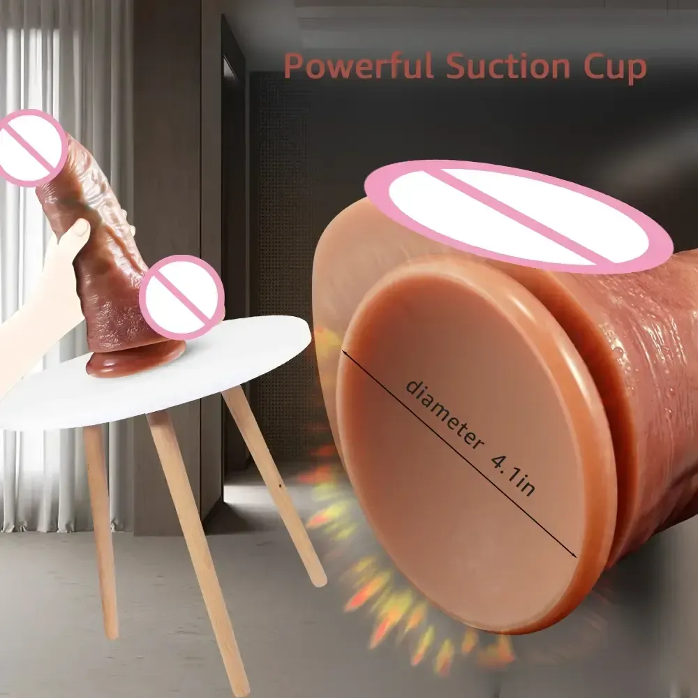 body safe silicone anal dildo large