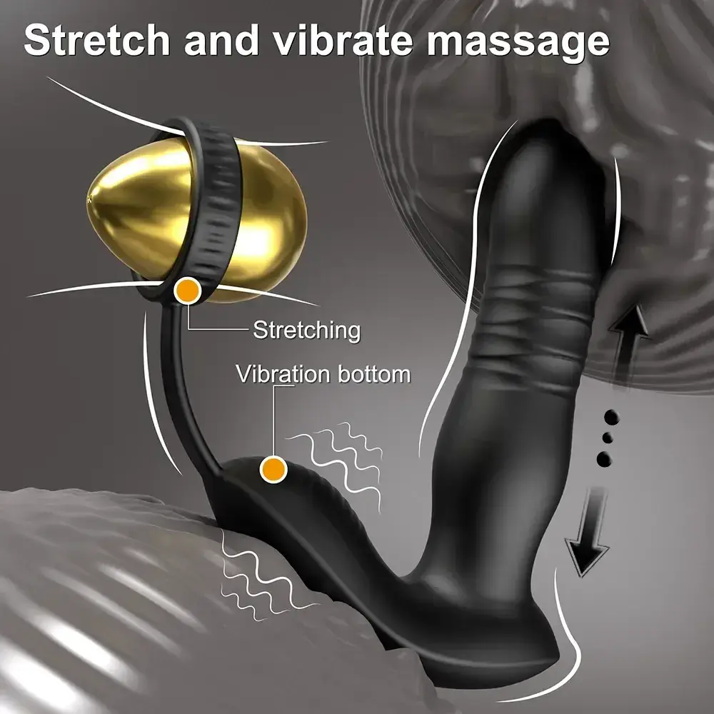 body safe silicone prostate toy