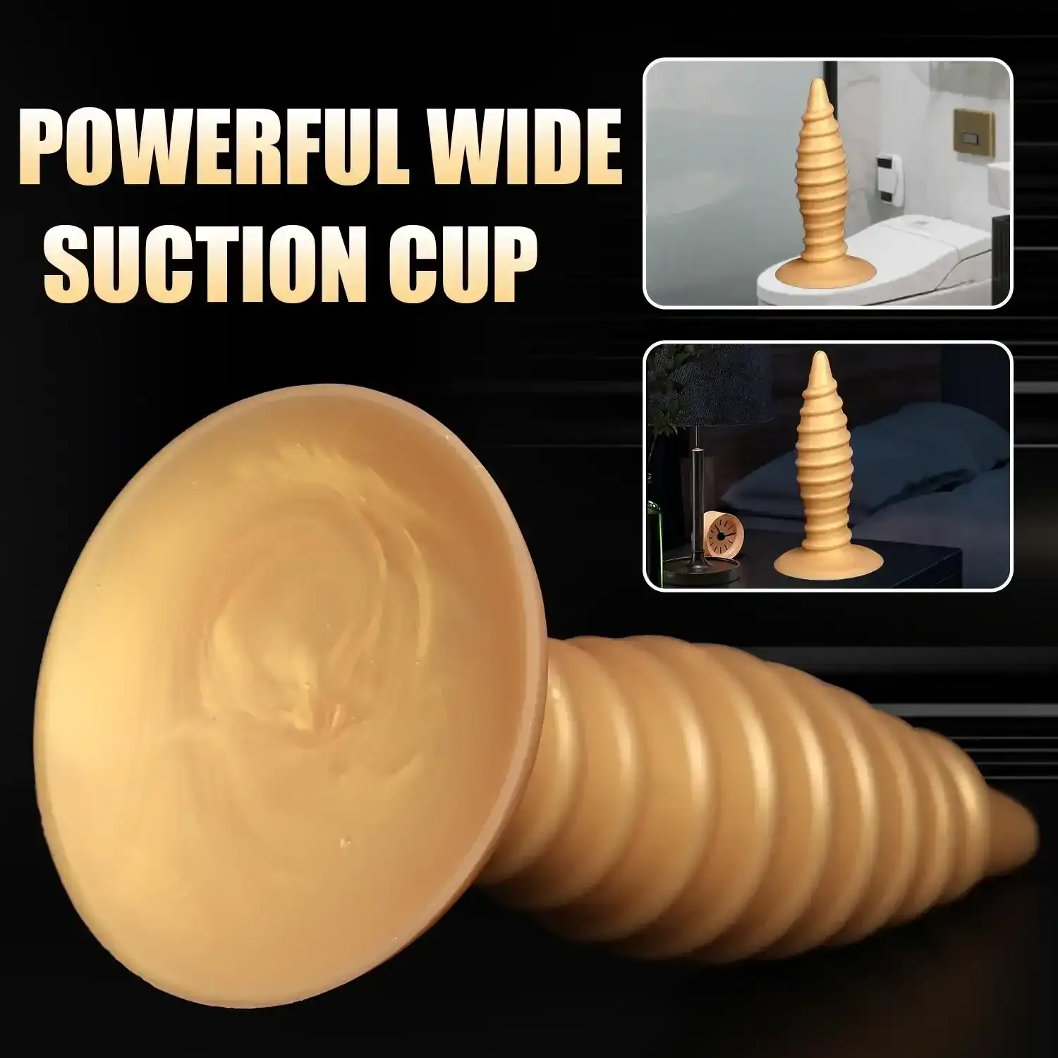 body safe silicone spiral plug