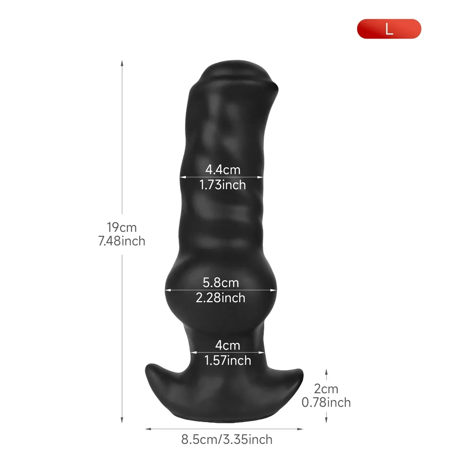 body safe silicone tail plug