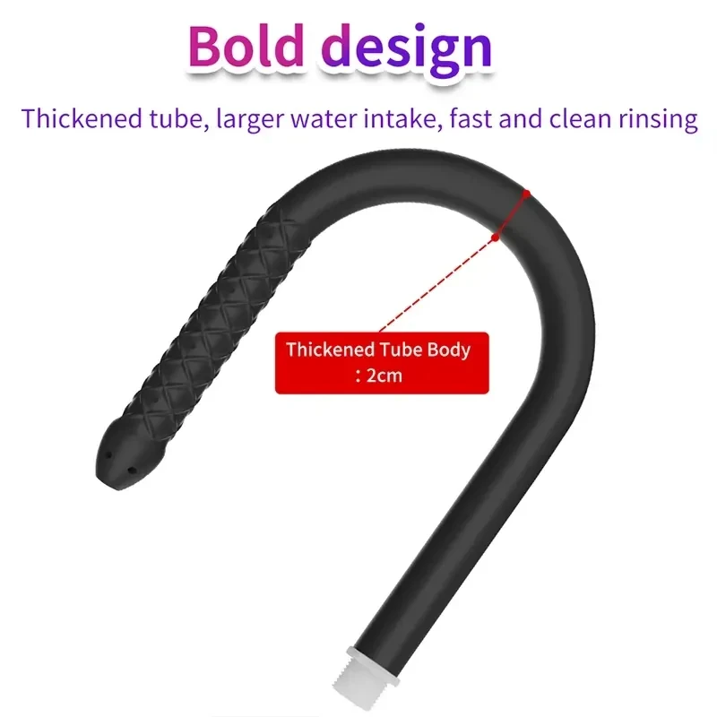 bowel flush silicone butt plug toy