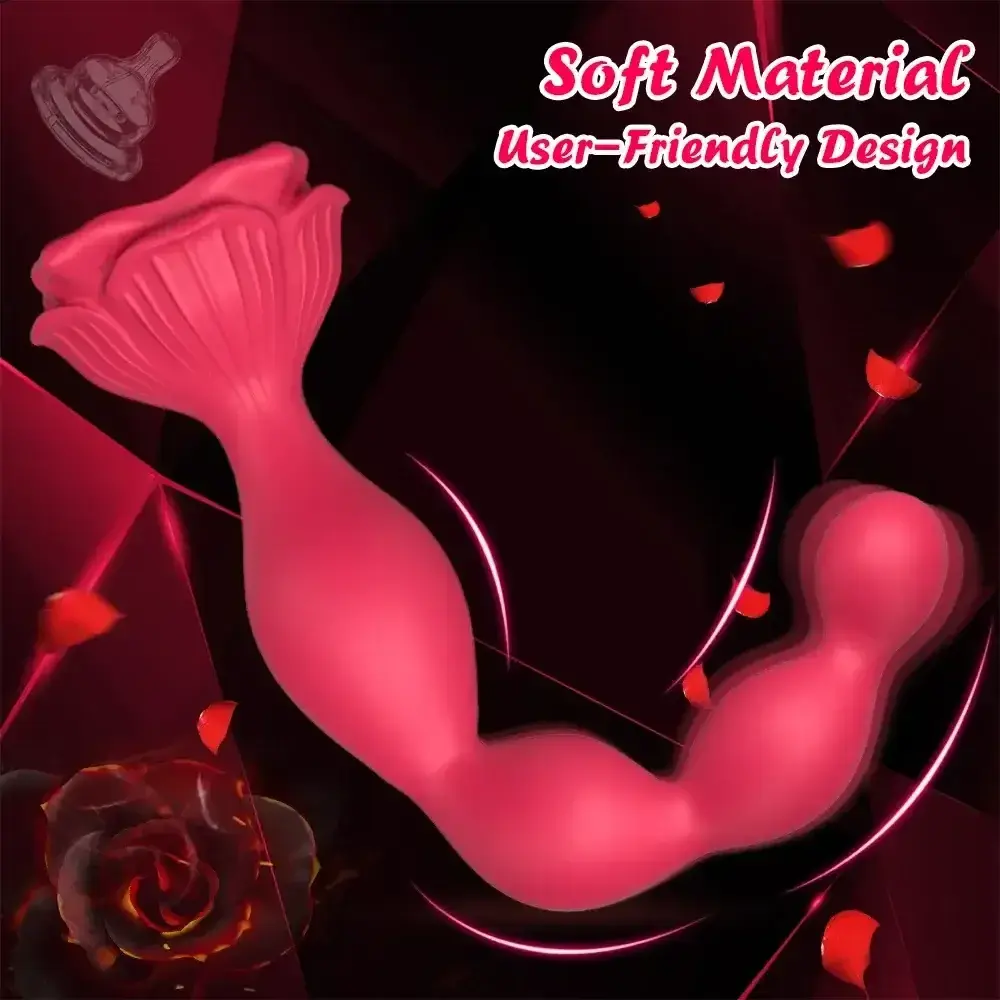 clitoral stimulator with vibrating anal beads