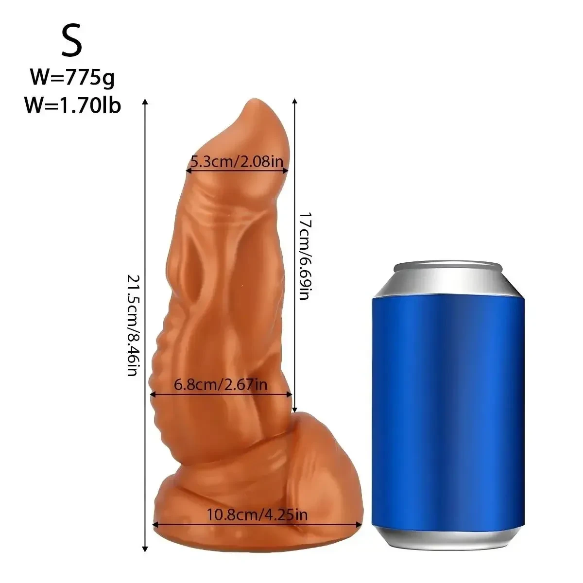 contoured plastic anal plug expander