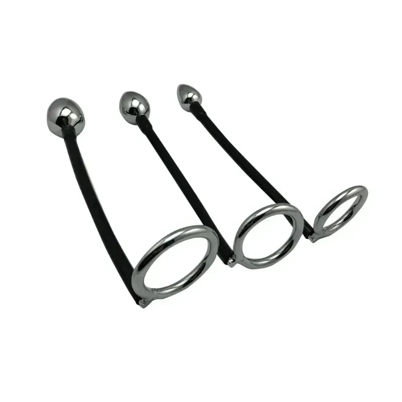 contoured stainless steel anal toy