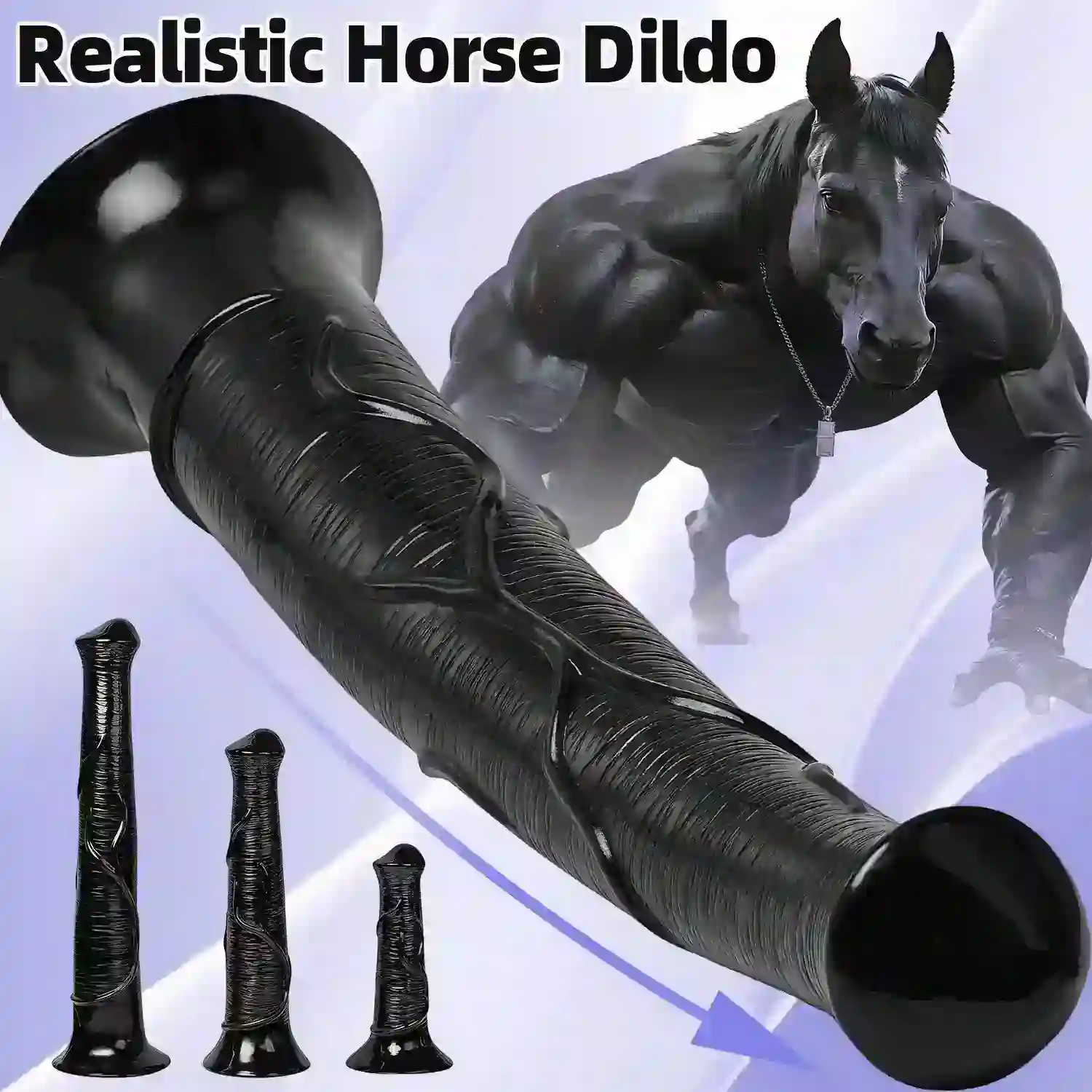 deep penetration horse dildo plug