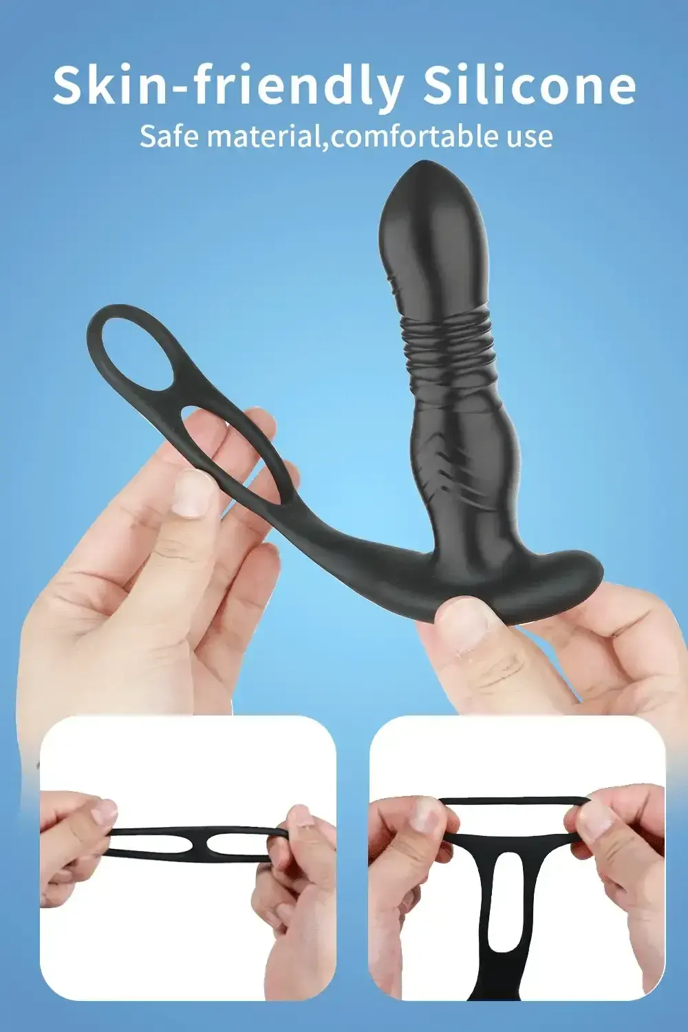 discreet wearable prostate massager vibrator