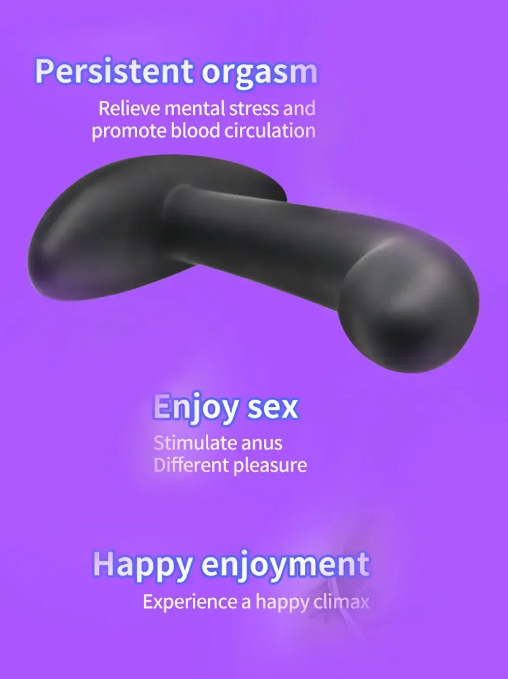 dual purpose prostate massager anal