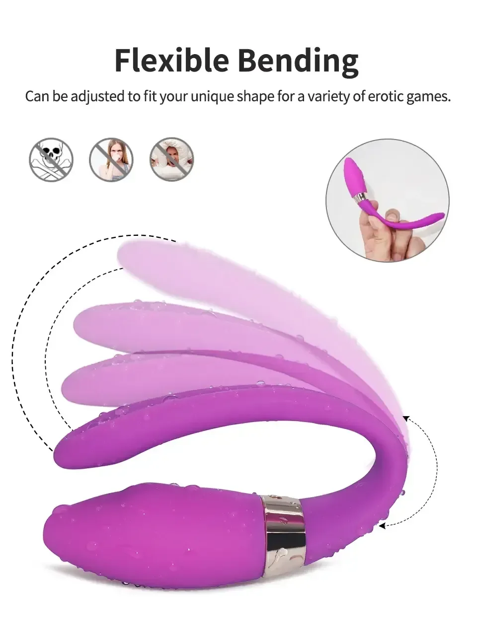 dual stimulation prostate g spot massager