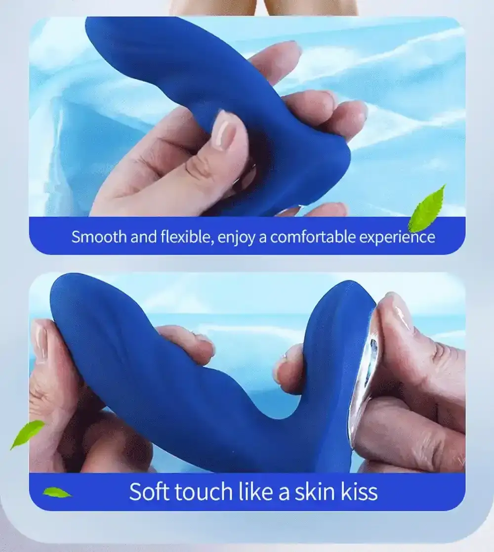 dual vibration prostate pleasure massager