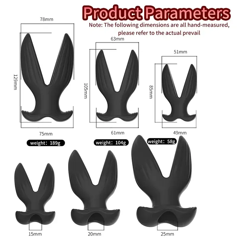 enema friendly hollow anal plug