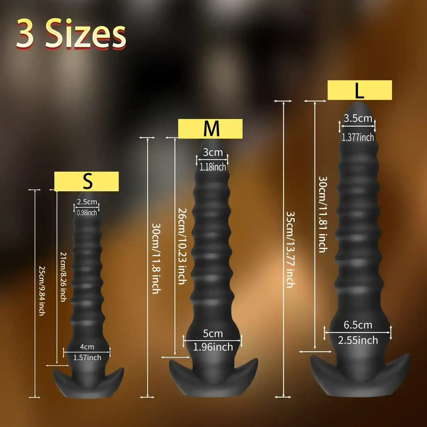 ergonomic beaded silicone anal toy