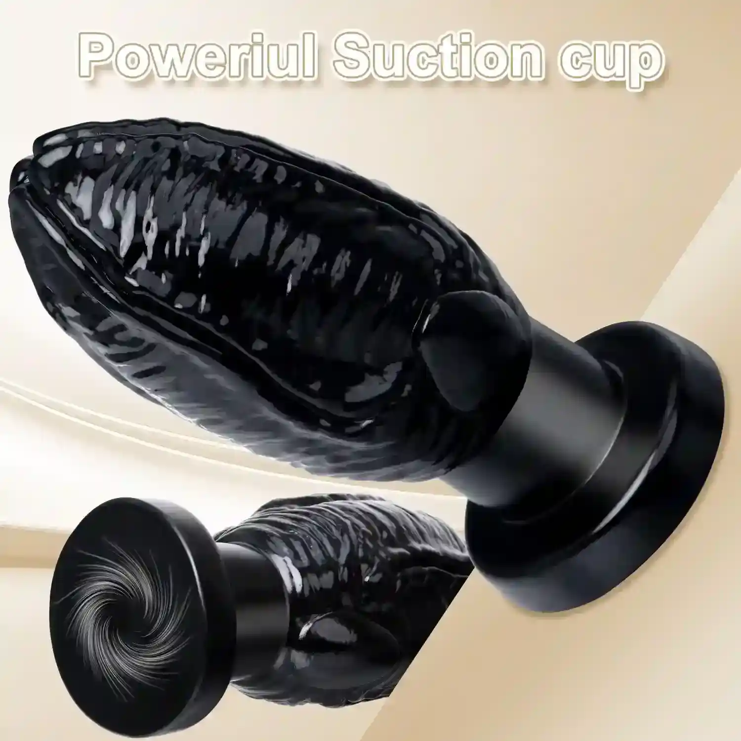 ergonomic fist shaped anal plug