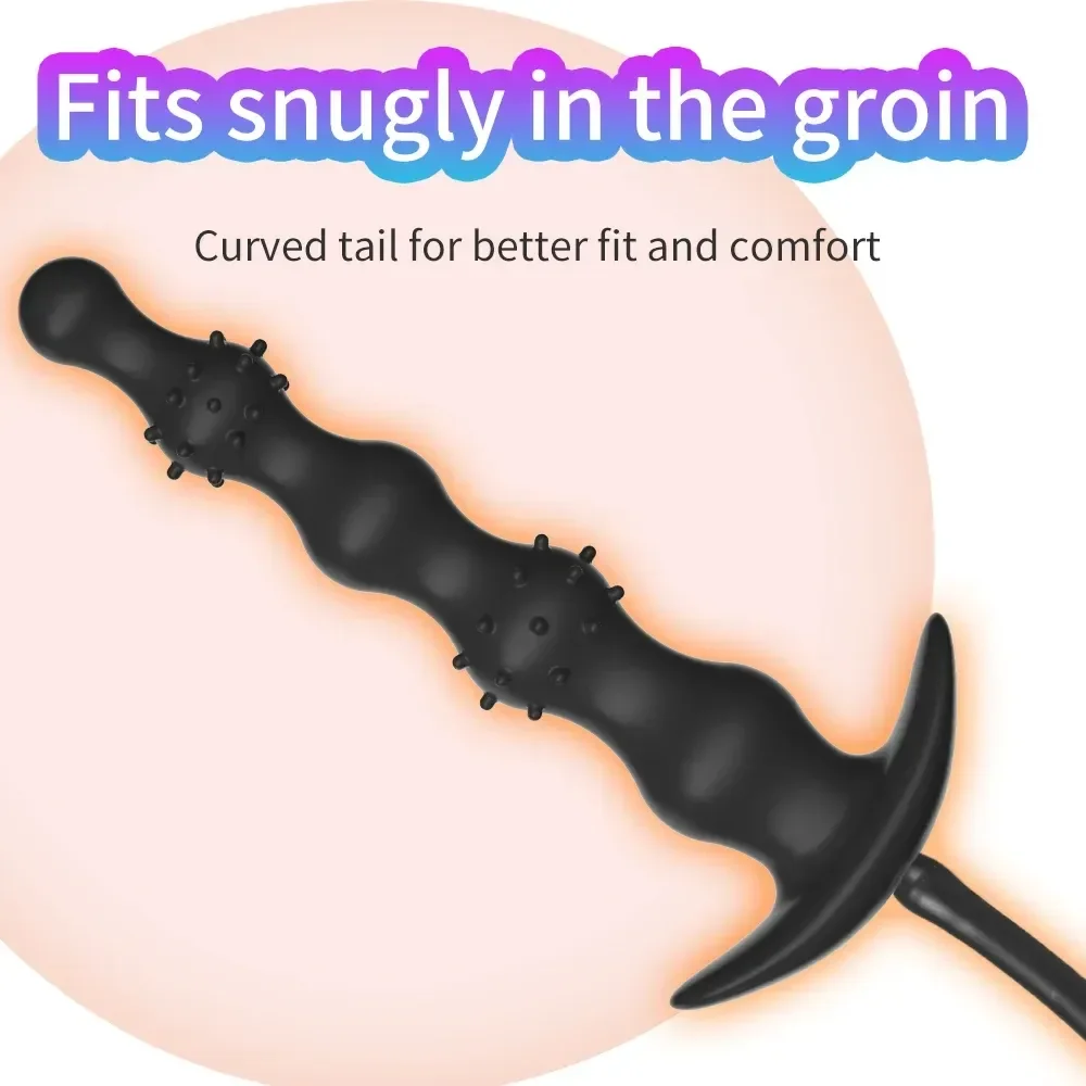 ergonomic inflatable silicone anal toy