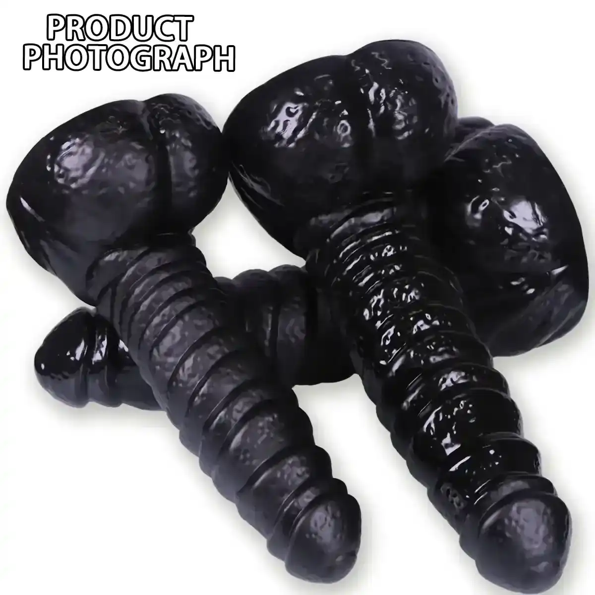 ergonomic plastic dildo anal play