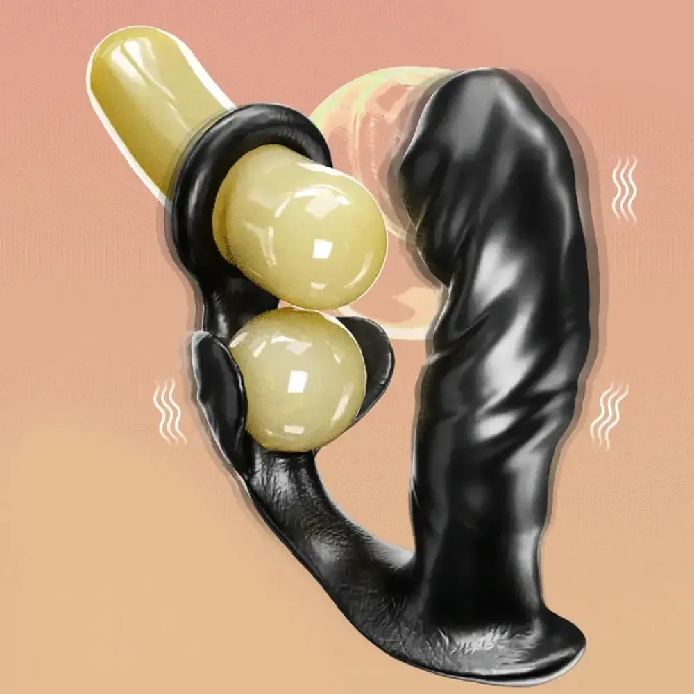ergonomic prostate massager anal plug