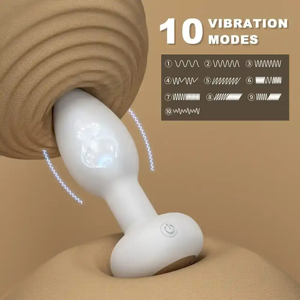 ergonomic prostate stimulator silicone plug 1