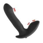 ergonomic wearable anal plug vibrator