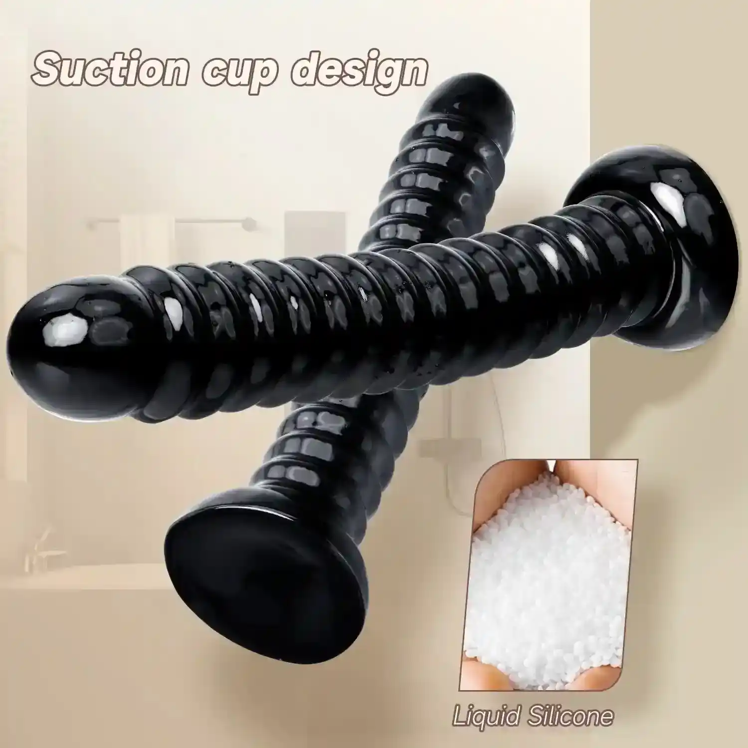 firm flexible pvc anal plug