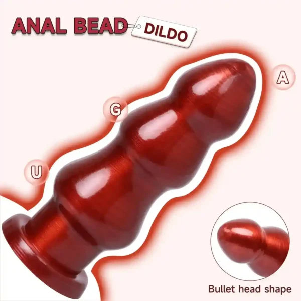 firm pvc conical anal plug