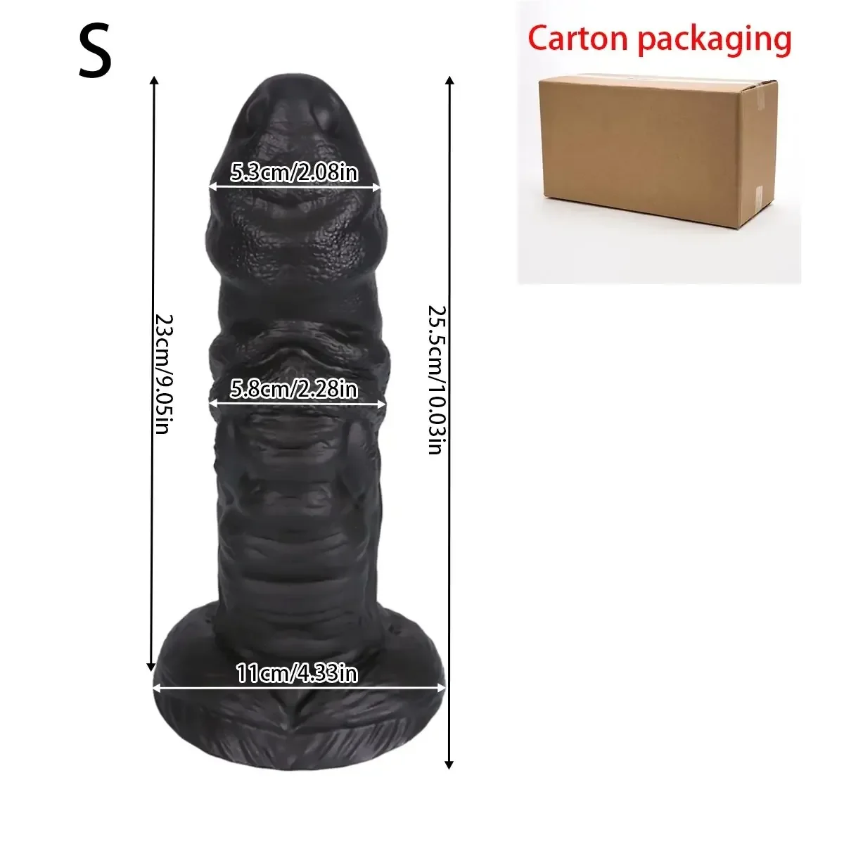 flexible rubber dragon anal toy